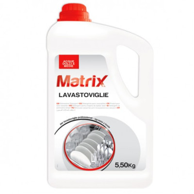 MATRIX DETERGENTE LAVASTOVIGLIE INDUSTRIALE 6KG