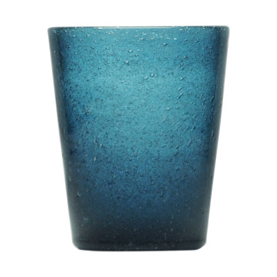 Memento glass bicchiere Deep Blue cf 4pz