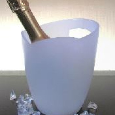 SECCHIELLO CHAMPAGNE PLASTICA BIANCO