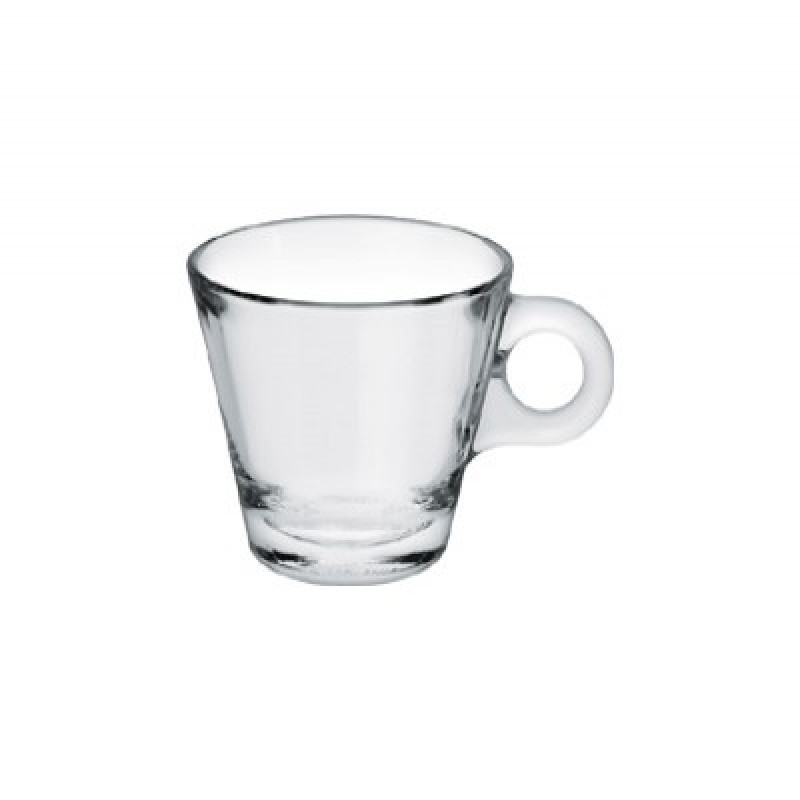 TAZZA CAFFE VETRO MOD. CONIC 80CC CF 6 PZ