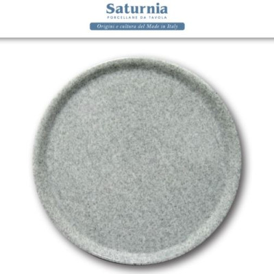 SATURNIA PIATTO PIZZA 33 CM GRANITO